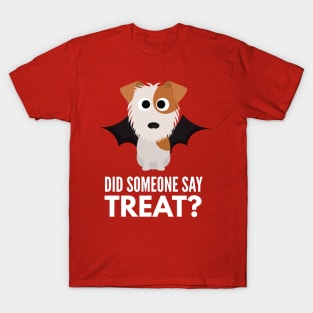 Jack Russell Terrier Halloween Trick or Treat T-Shirt